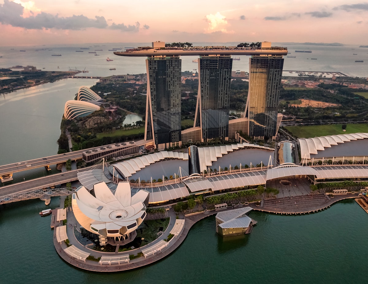 Marina Bay Sands at night